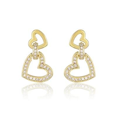 Fashion Accessories Crystal Earrings Jewelry Gold Fashion Earrings Trend 2021 Model Earrings for Wedding