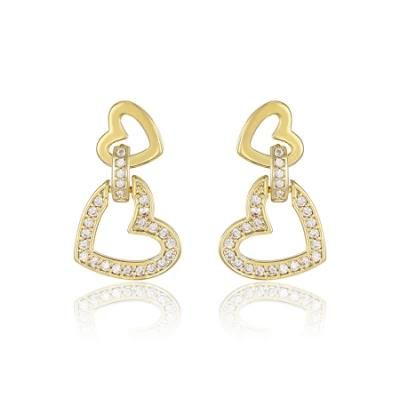 Fashion Accessories Crystal Earrings Jewelry Gold Fashion Earrings Trend 2021 Model Earrings for Wedding