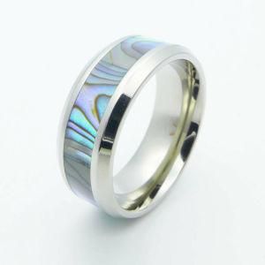 Fashion Stainless Steel Shell Ring Jewelry