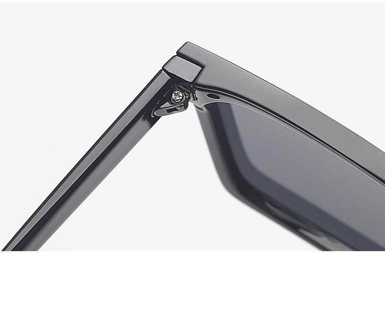 China Wholesale Designer Flat Top Square PC Frame Sunglasses Women