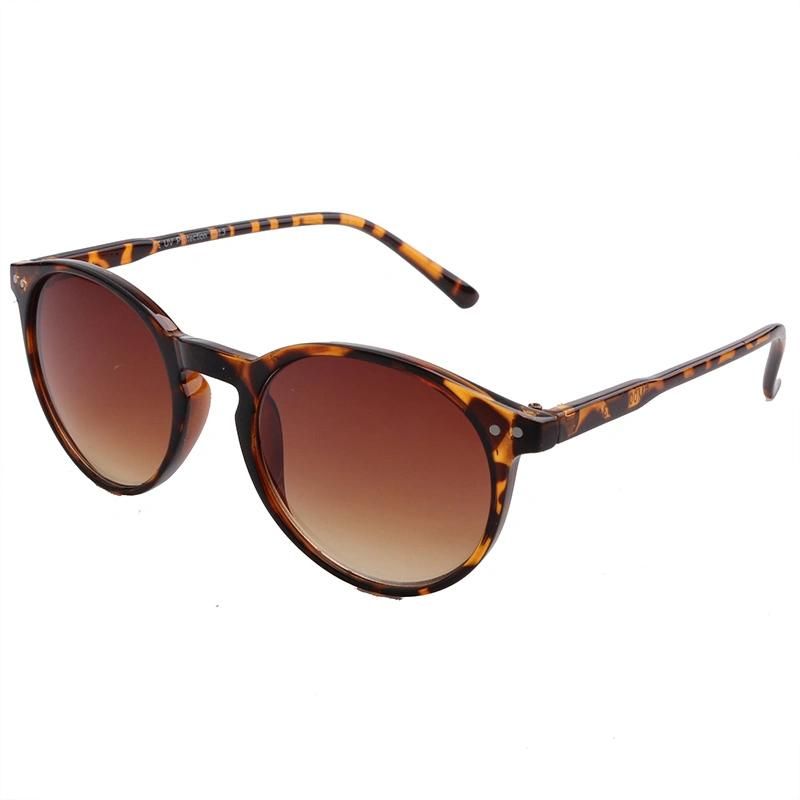 Factory Directly Round Shape Fashion Sunglasses with Silver Rivet