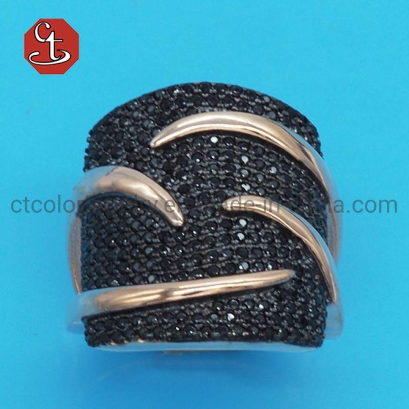 Exaggerated Bowknot Silver or Brass Ring