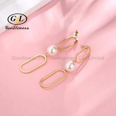 Fashion Square Geometric Long Drop Earring Jewelry