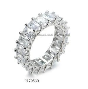 New Design Prong Set 925 Silver Ring