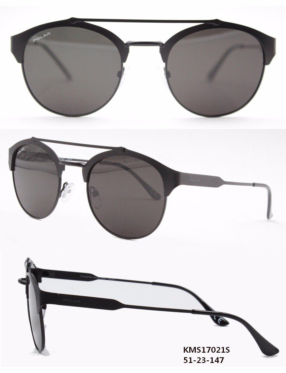 Metal Sunglasses Hot Selling Unisex′s Sunglasses (KMS17021S)