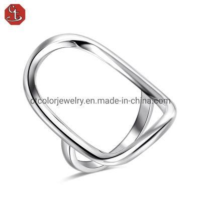 2022 new arrival wholesale high quality light gold white and rose rhodium ring for women