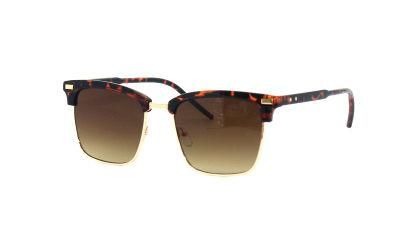 High-End Trendy Leopard Color Frame Sun Glasses
