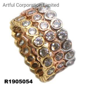 925 Sterling Silver Ring with Cubic Zircon