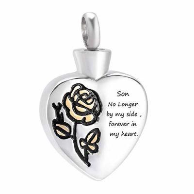 Roes Memorial Son Cremation Jewelry Pendant