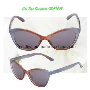 Cat Eyes Sunglasses With Saddle Nose Bridge (MC9003)