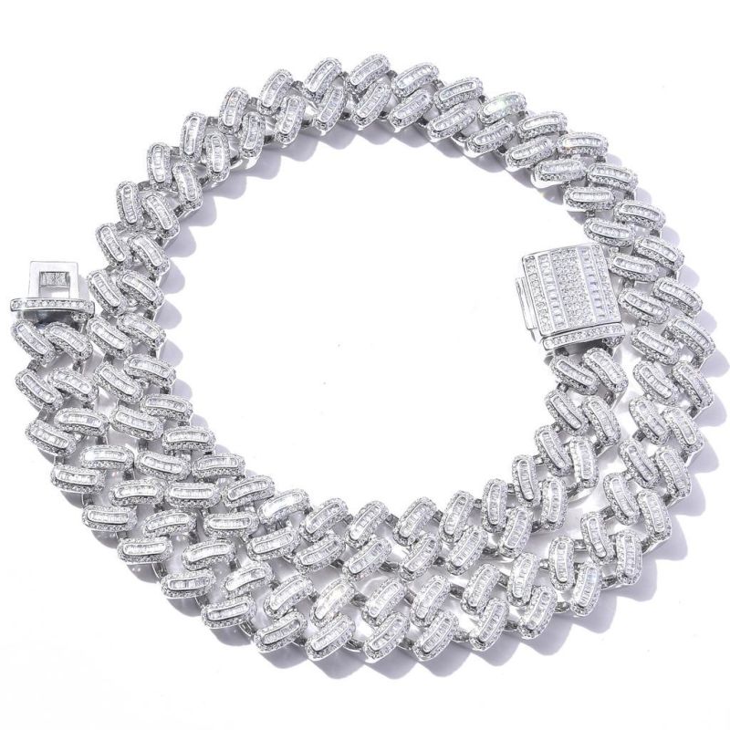 14 Inch 18 Inch 22 Inch Fashion Cuban Link Chain Bracelet