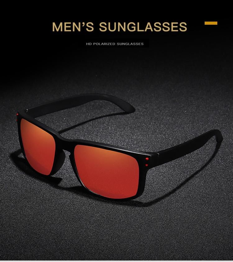 New Personality Popular Shades Men Fashion Ultralight Sport Polarized Sunglasses