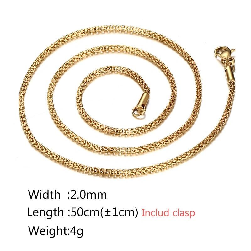18k Gold Plated Hot Selling Wholesale Jewelry Women Long Chain Necklace
