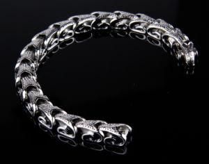 Simple Design Jewelry Dragon Keel Chain Men Stainless Steel Men Bracelet