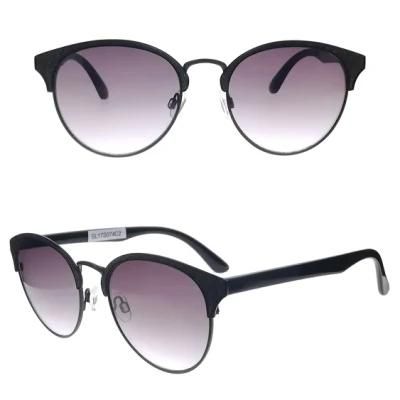 Stylish Metal Fashion Sunglasses with Shining Patch