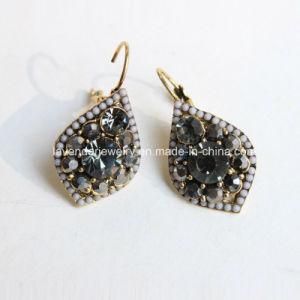Jewelry Rhinestone Clip Earrings for Women Fashion Jewelry Charm