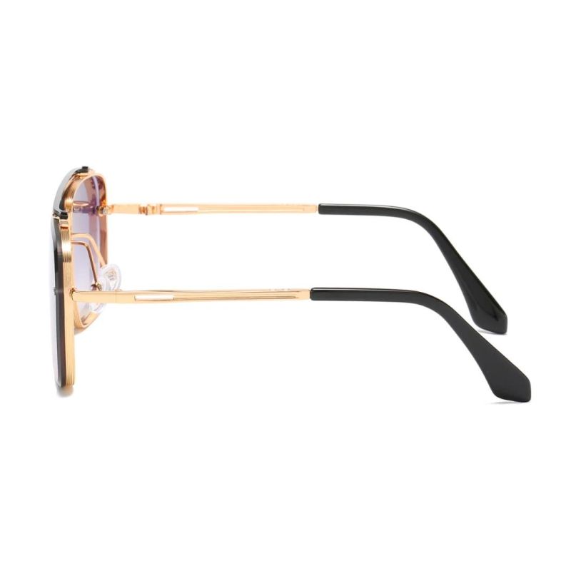 2020 No MOQ Classic Unisex Metal Fashion Sunglasses