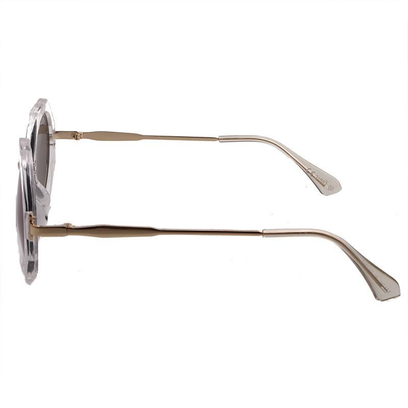 2020 Transparent Polygon Shape Fashion Sunglasses
