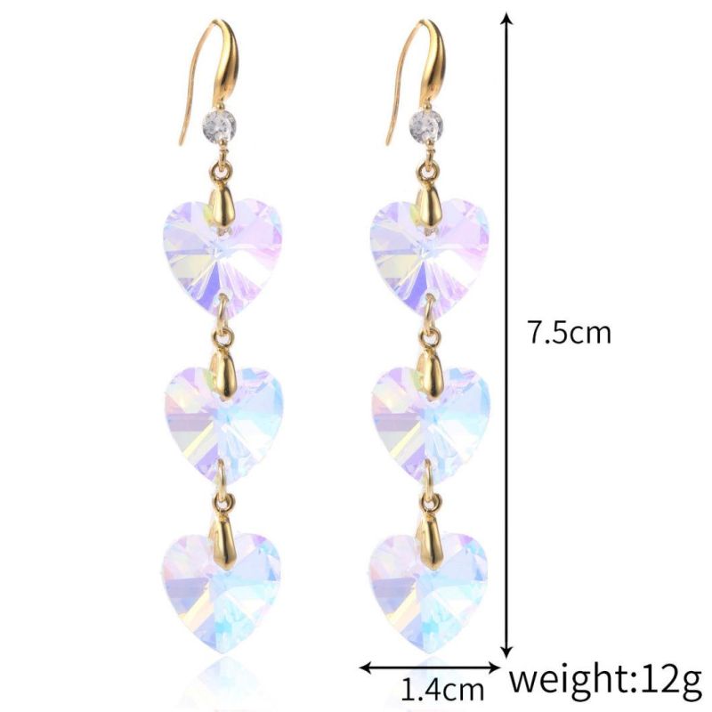 Holiday Fashion Gift Crystal Jewellery Earring