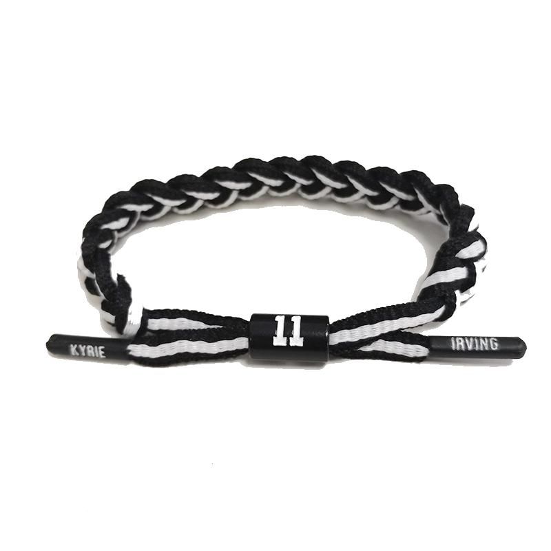 Sports Basketball Star Woven Bracelet Multi-Style Polyester Hardware Sports Bracelet