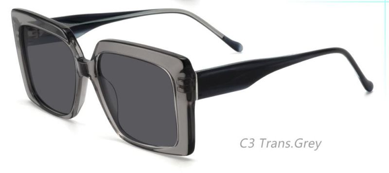 Polarized Sunglasses for Men Women Square Frame UV 400 Protection