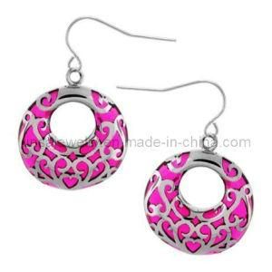 Ladies Stainless Steel Earrings (SJE1089)