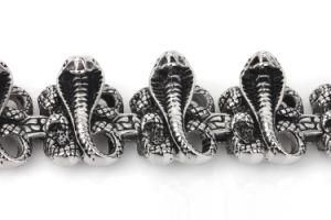 Fashion Design Alternative Snake Head Chain Stainless Steel Men Bracelet&#160;