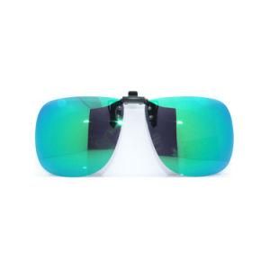 Colorful Polarized Clip on Sunglasses Over Prescription Glasses Oversize for Man or Woman