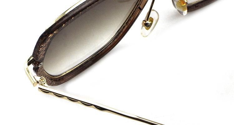 New Custom Logo Cat Eye Stock Transparent Frame Women Sunglasses