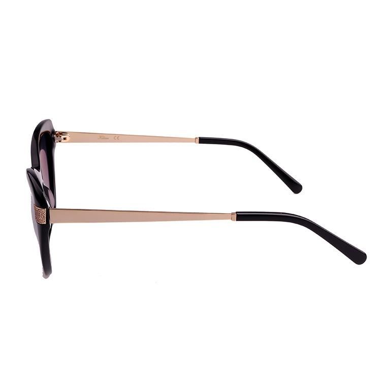 2018 Rising Cat Eye Fashion Sunglasses with Metal Temples