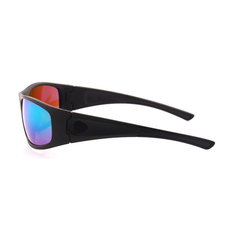 2017 Hot Selling Tiny Wrapped Sports Sunglasses with Mirror