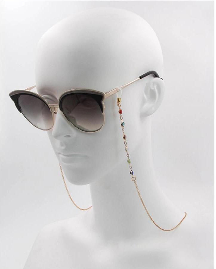 Beaded Eyeglass Chains Colorful Beaded Sunglasses Chain Reading Eyeglasses Holder Strap Cord Lanyard Eyewear Retainer