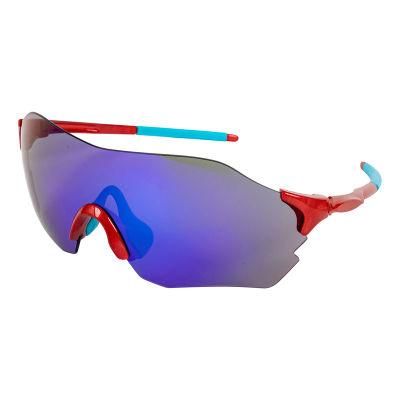 SA0801 One Piece Lens Polycarbonate PC Lens Sport Eyewear Sunglasses Sports Sunglasses Safety Glasses Cycling Mountain Bicycle Men Women Unisex