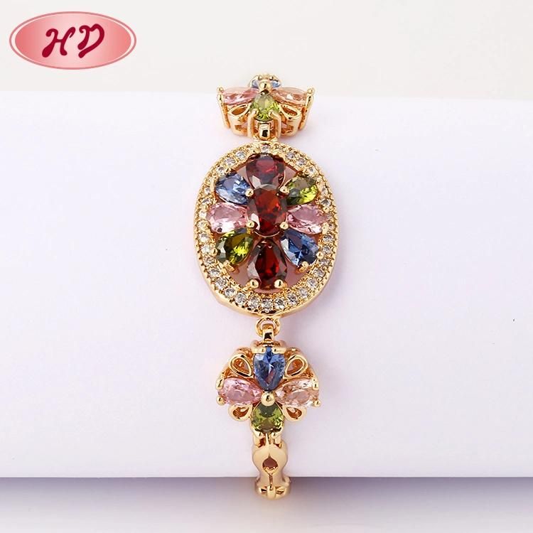 Wholesale Zircon Brass 2020 Fashion Braided Bracelets with Zircon Stone