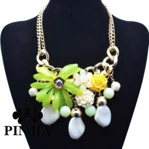 Statement Flower Funky Floral Necklace Fashion Jewellery