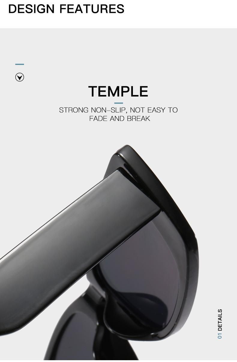 Sunglasses European and American Trend Small Frame Women Square Bright Black Net Red Same Sunglasses