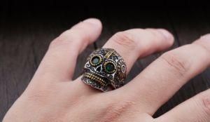 316L Stainless Steel Ring Skull Biker Men Ring