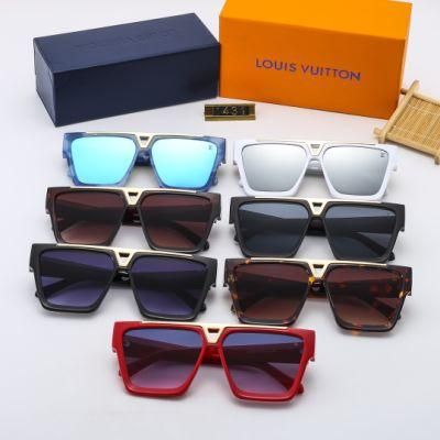 Fashion Louis Oversized Brand Gradient Suqare Optical Eyewear Vuittons Glasses Manufacturier PC Competitive Polarized Sunglasses UV400