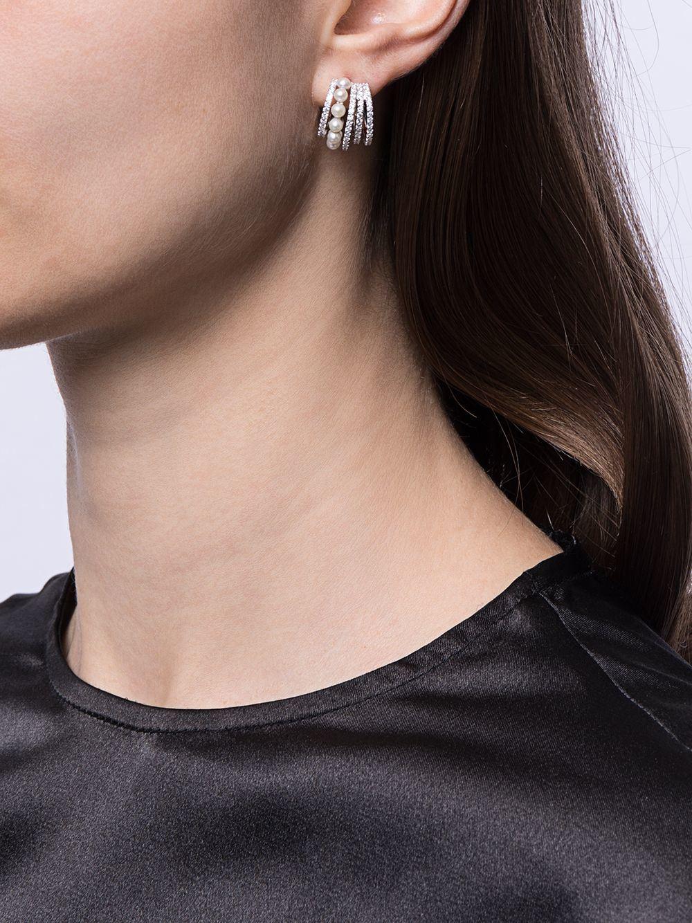 Geometric Multi-Layer Arc Fashion Temperament Earrings Jewelry