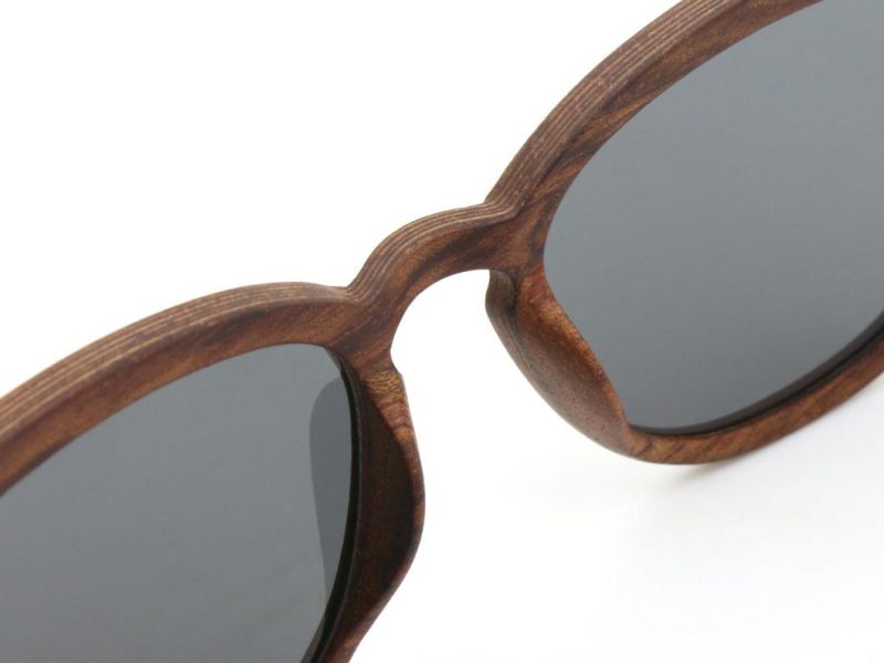 Stylish Sunglasses Two Layers Rose Wood Sunglasses Ready to Ship
