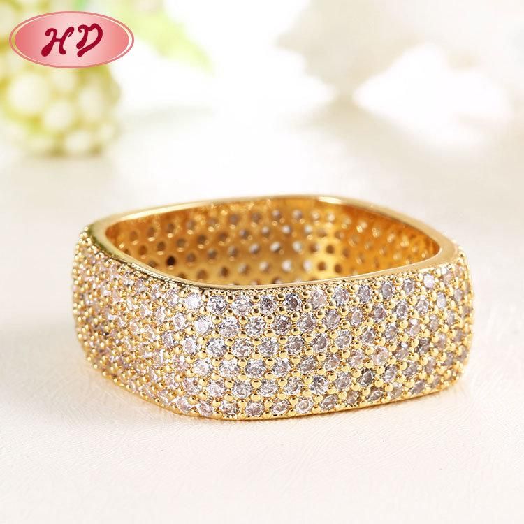 Good Quality Turkish Jewelry Pure Gold Ring Designs for Girls and Woman