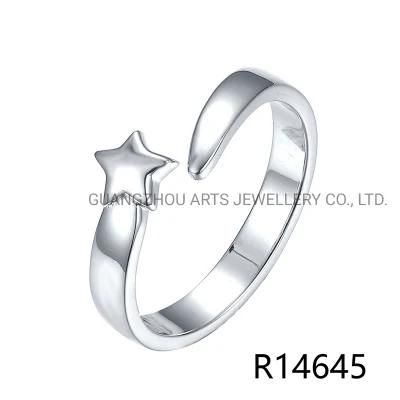 Fashion Cute Star Simple Style 925 Sterling Silver Ring