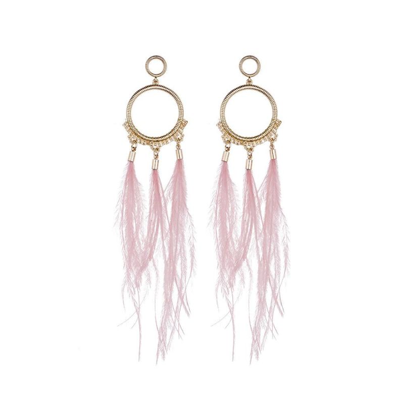 2020 New Fashion Jewelry Earrings with Feather