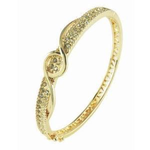 Small Elegant Design for Fashion Jewelry Bangle (B03128B1W)