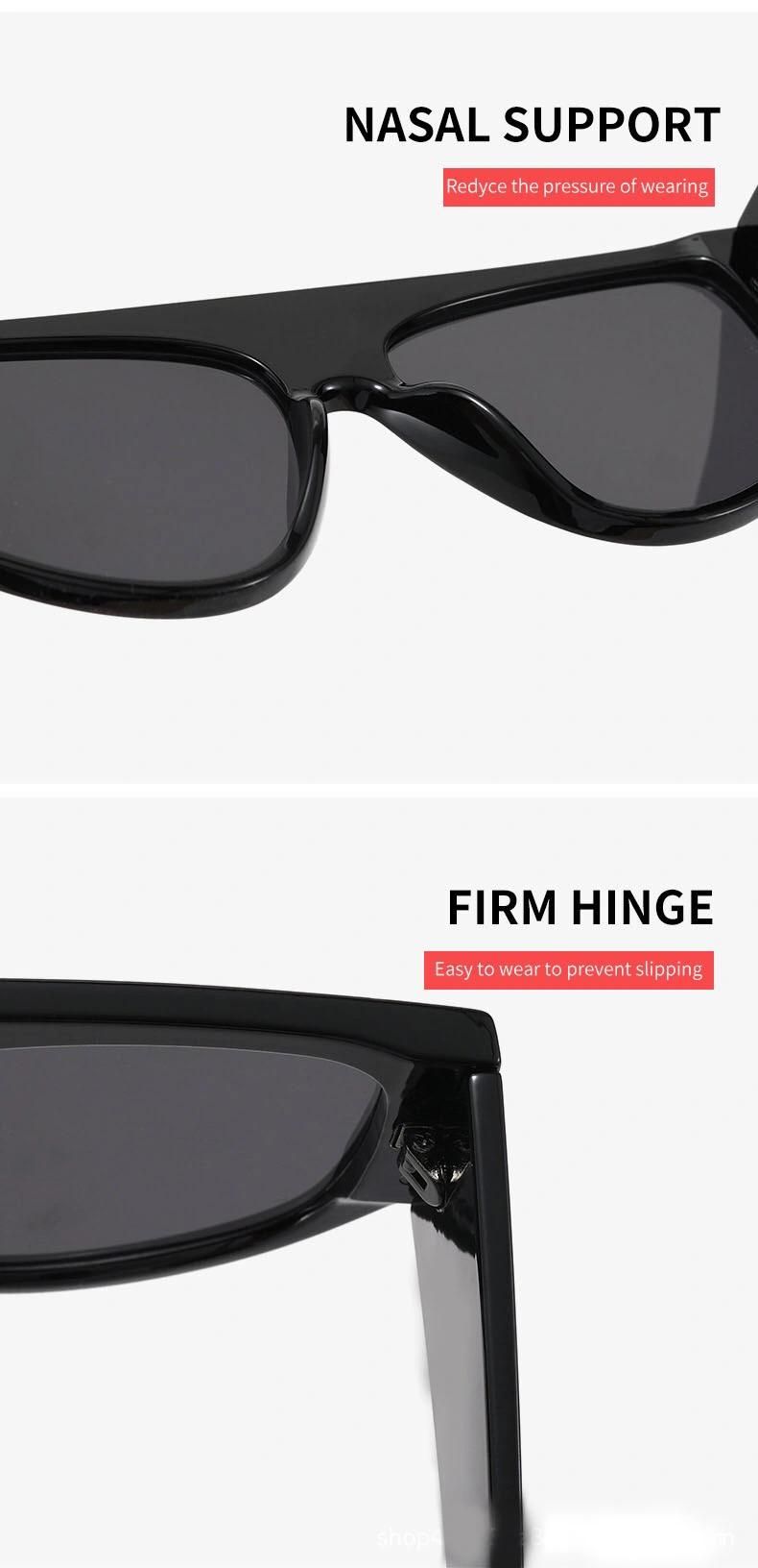 Newest Fashion Trend Wholesale Oversized Shades Sun Glasses Sunglasses 2021
