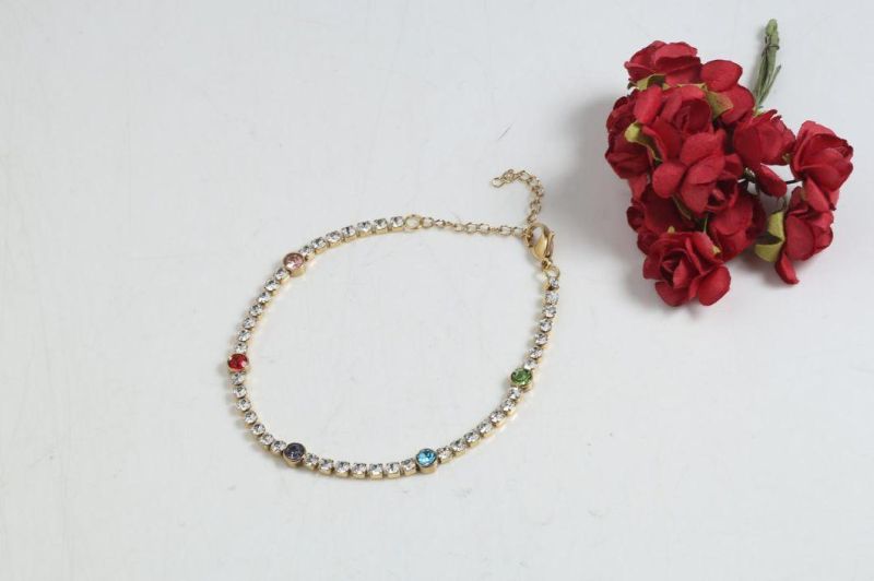 Manufacturer Customized Fashion Jewelry Non Discoloration Bracelet High Quality Gold Plated Stainless Steel Bracelet