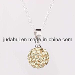 Shamballa Crystal Ball Pendant Necklace (JDH-ADPD008)