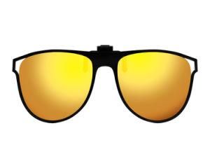 Colorful Polarized Clip on Sunglasses with Tac UV 400 Over on All Piece Lens Man Woman Model 8006-O