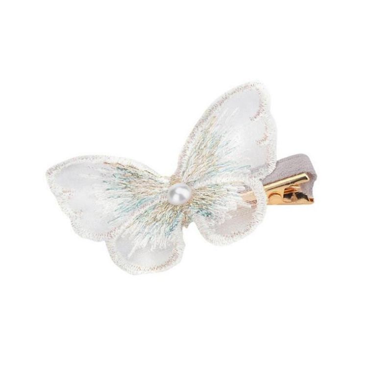 Dgirls Beauty Tools Butterfly Peanut Shape Fashion Hair Clip