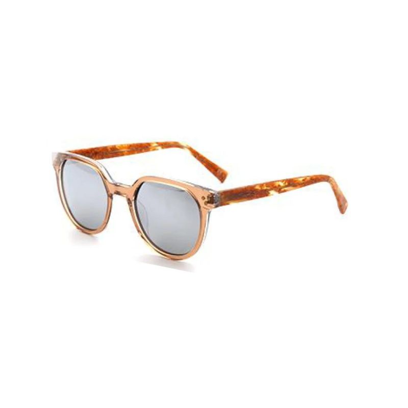 Modern Design Trendy Polarized Acetate Sunglasses Fashion Acetate Frame Glasses Men Wholesale High Quality Retro Eyewear Women